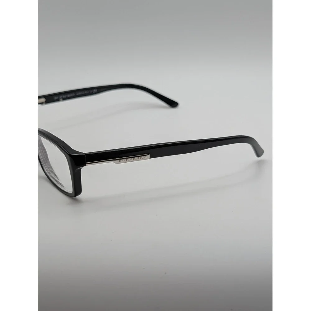 Burberry B 2077 Black Rectangular Eyeglasses Frames Italy 52-16-140